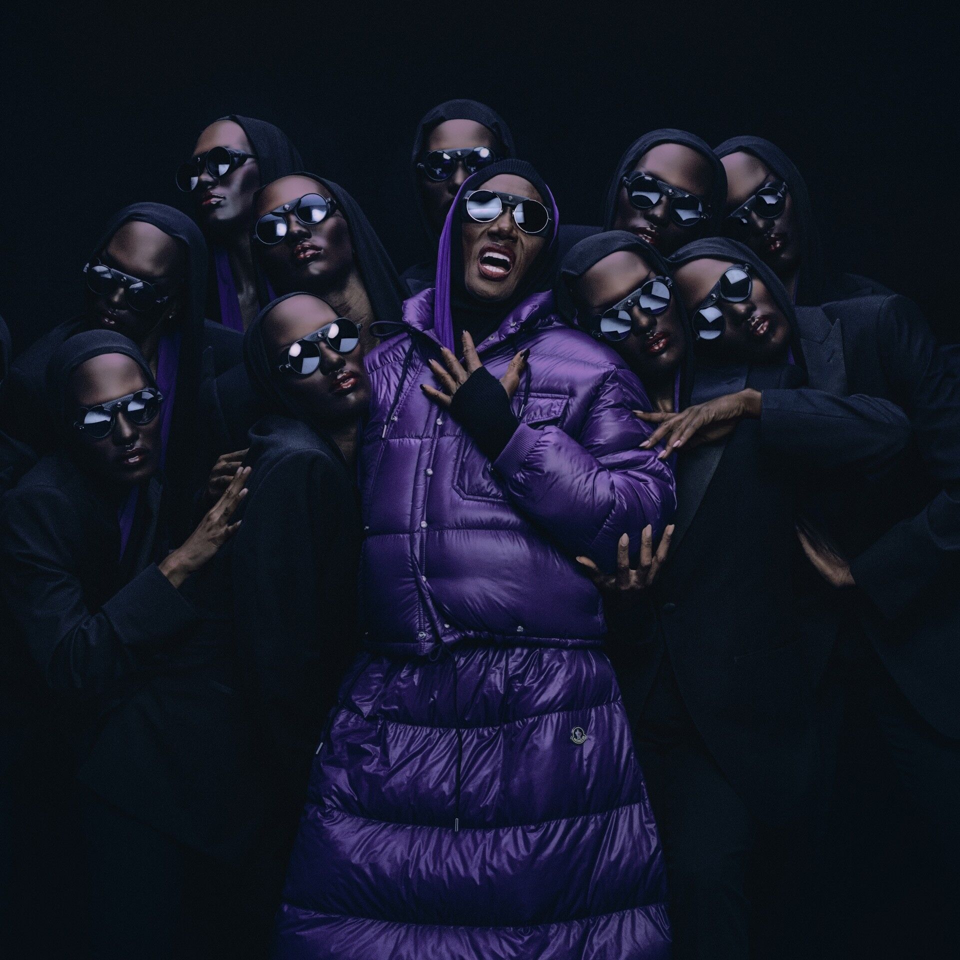 Grace Jones. Gabriel Moses / Moncler