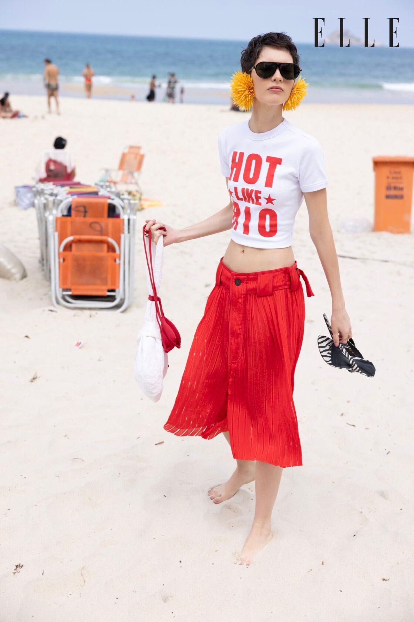 Top, Another Place; shorts, Beira.