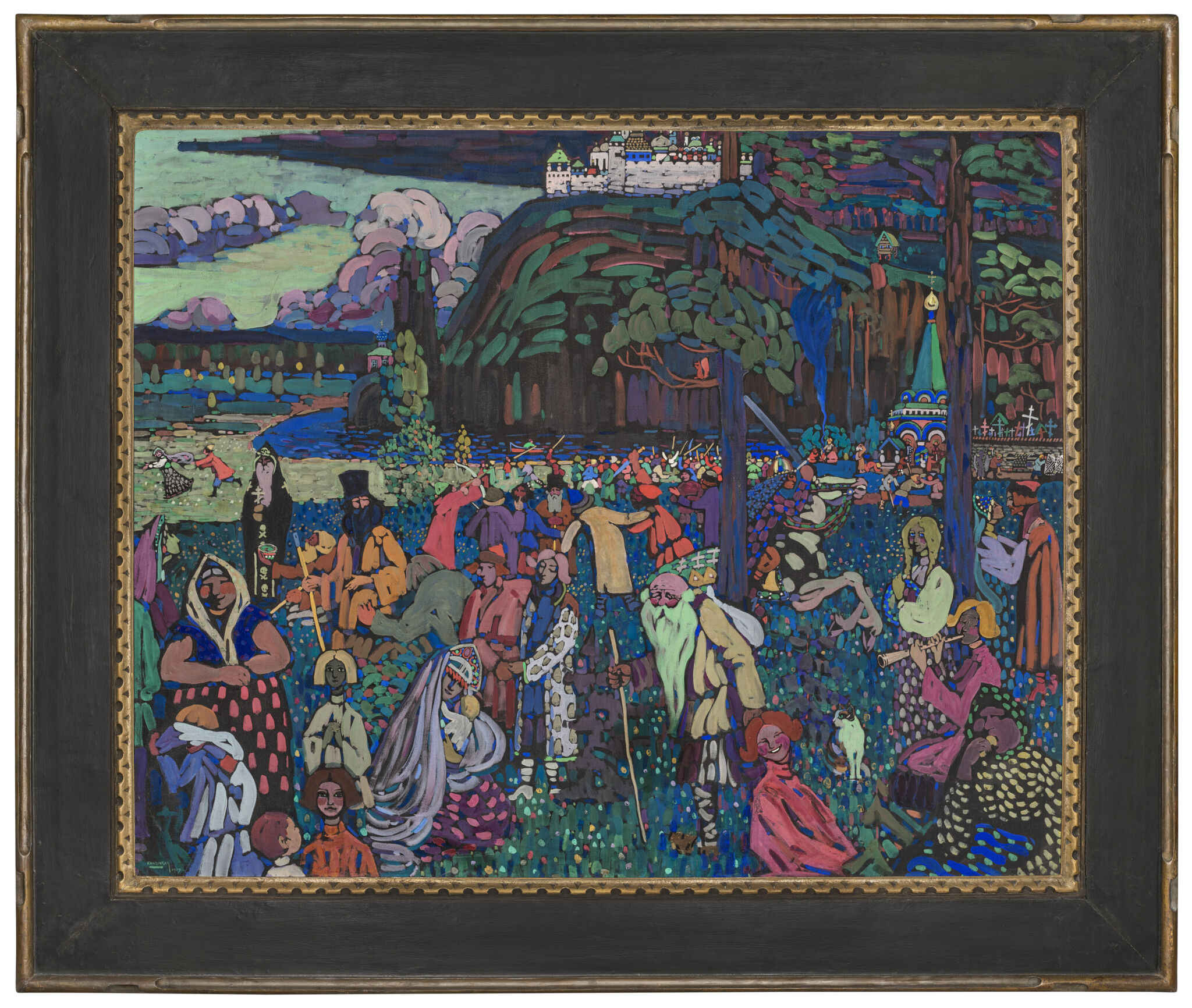 Wassily Kandinsky, Das bunte Leben, 1907