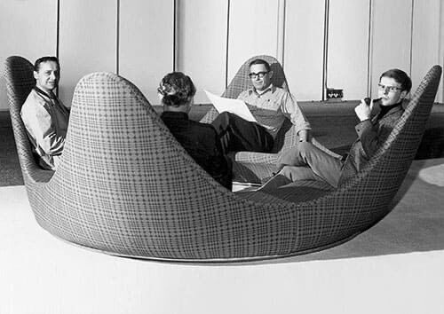 Flemming Agger’s Kronen sofa, archival photograph